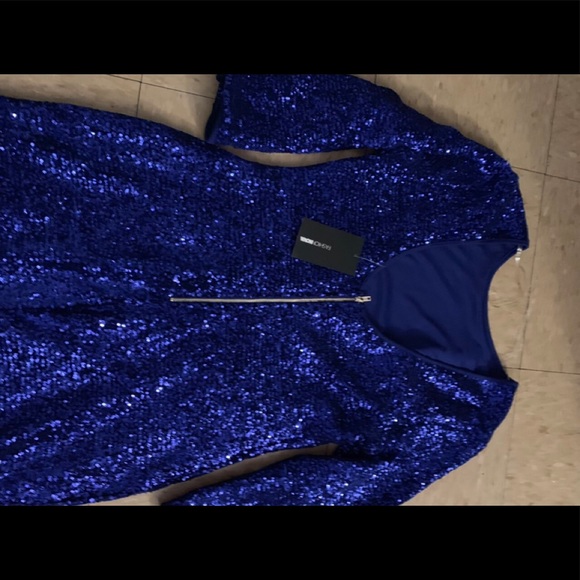 Perfect party sequin royal dress - Picture 5 of 5